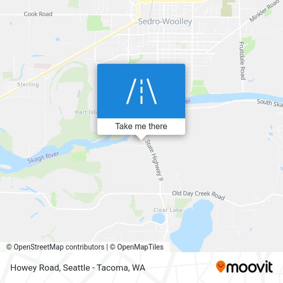 Howey Road map