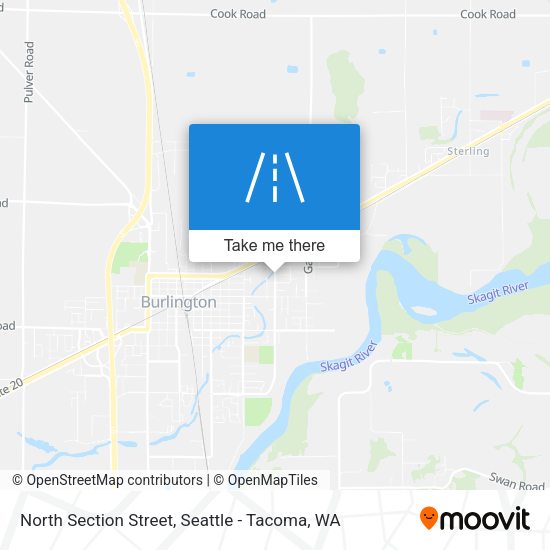 North Section Street map