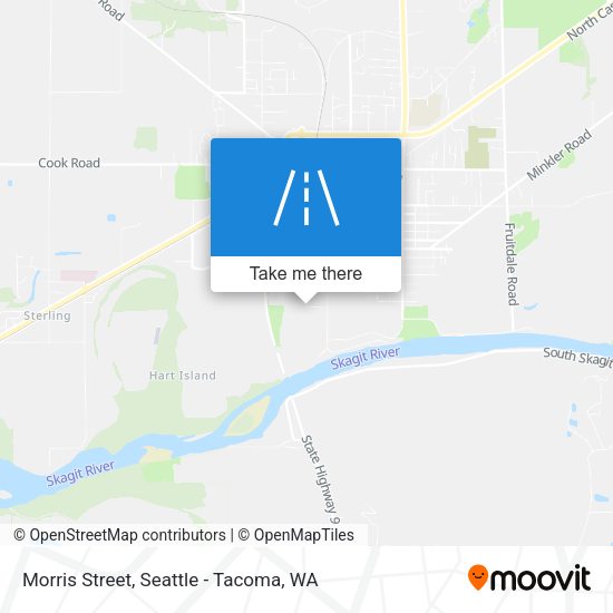 Mapa de Morris Street