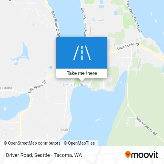 Mapa de Driver Road