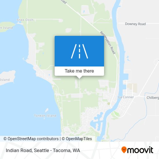 Mapa de Indian Road