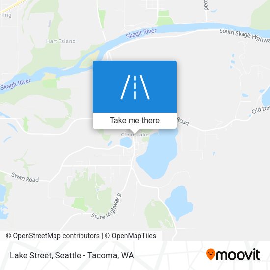 Lake Street map