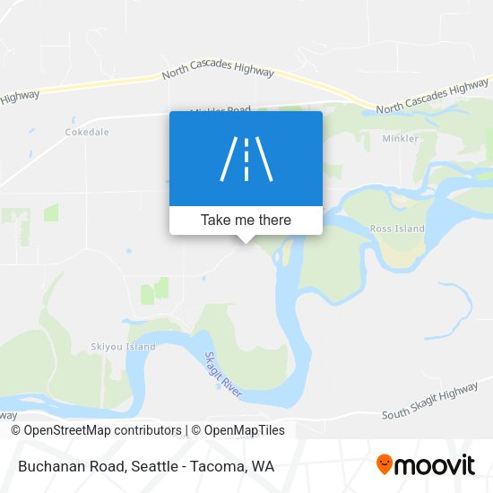 Mapa de Buchanan Road