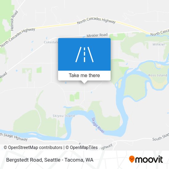 Bergstedt Road map