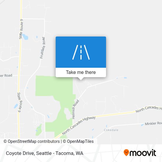 Mapa de Coyote Drive