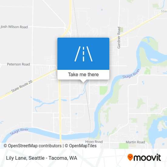 Lily Lane map