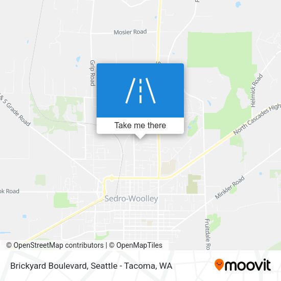 Brickyard Boulevard map