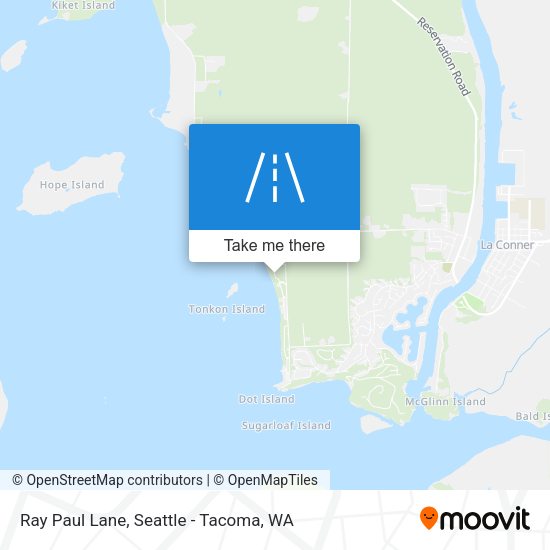 Mapa de Ray Paul Lane
