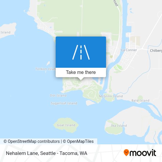 Nehalem Lane map