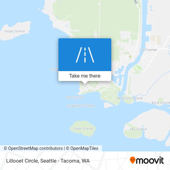 Mapa de Lillooet Circle