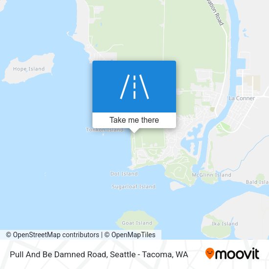 Mapa de Pull And Be Damned Road