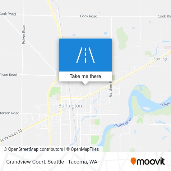 Grandview Court map