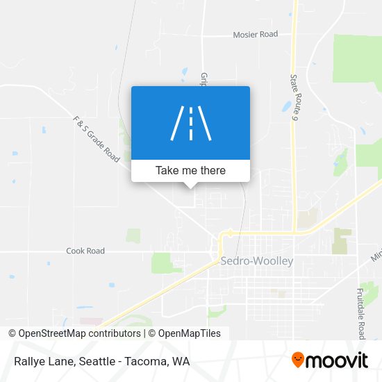 Rallye Lane map