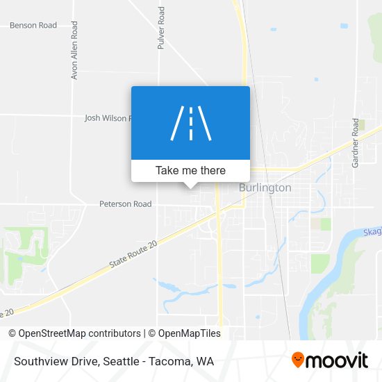 Southview Drive map