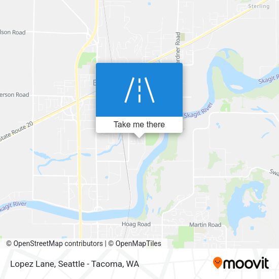 Lopez Lane map
