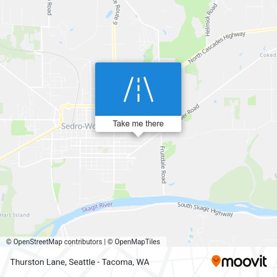 Thurston Lane map
