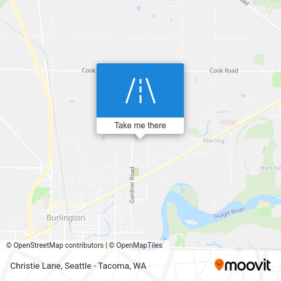 Mapa de Christie Lane