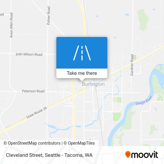 Mapa de Cleveland Street