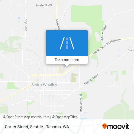 Mapa de Carter Street