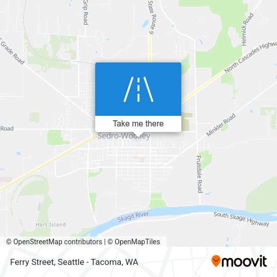 Mapa de Ferry Street