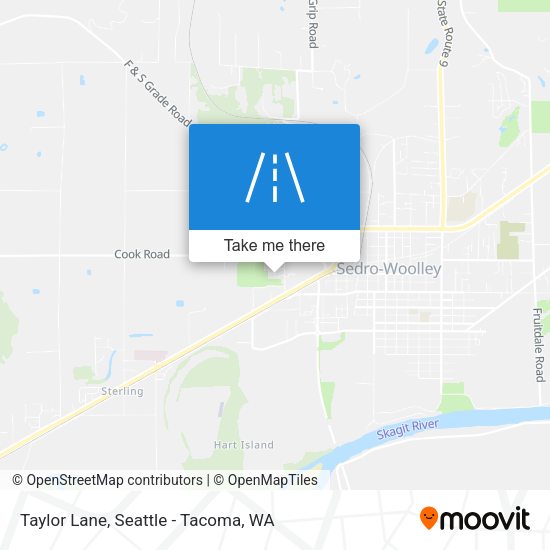 Taylor Lane map