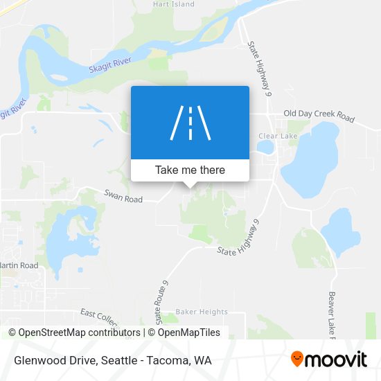 Glenwood Drive map