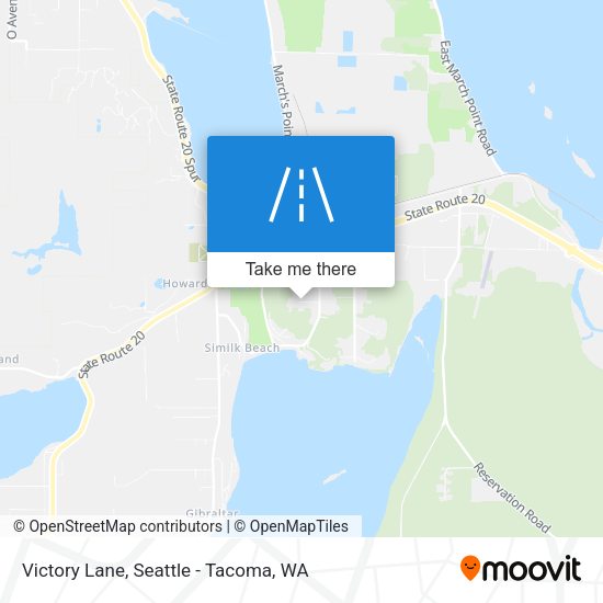 Mapa de Victory Lane