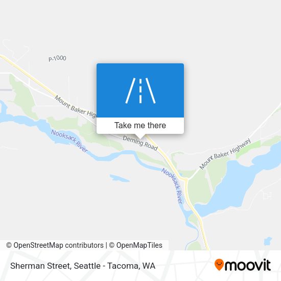 Mapa de Sherman Street