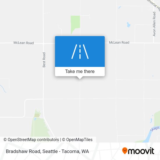 Bradshaw Road map
