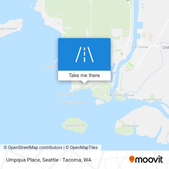 Mapa de Umpqua Place