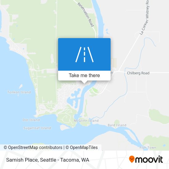 Mapa de Samish Place