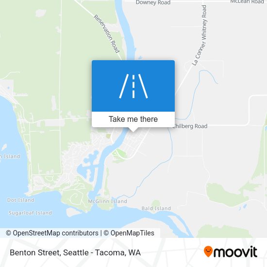 Mapa de Benton Street