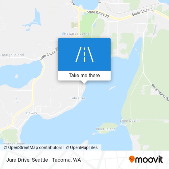 Mapa de Jura Drive