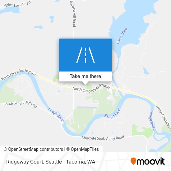 Mapa de Ridgeway Court