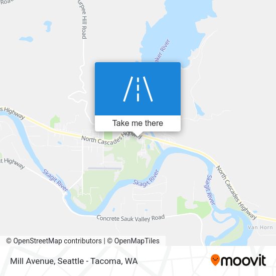 Mapa de Mill Avenue