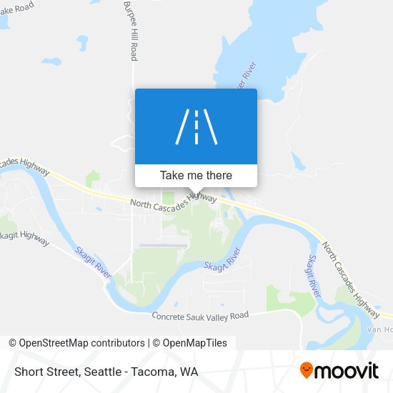 Mapa de Short Street