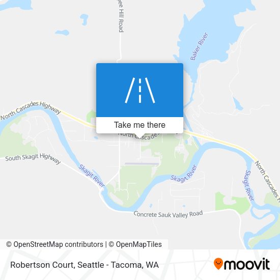 Robertson Court map