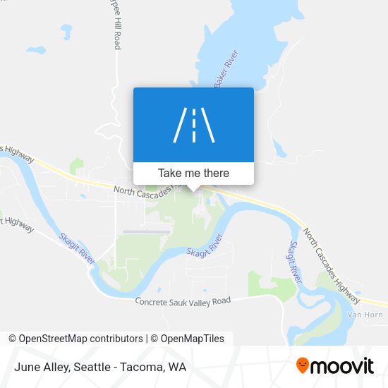 Mapa de June Alley