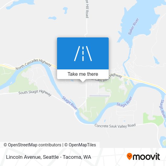 Lincoln Avenue map