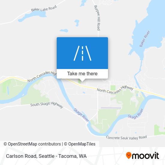 Mapa de Carlson Road