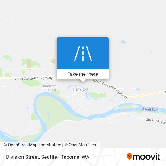 Division Street map