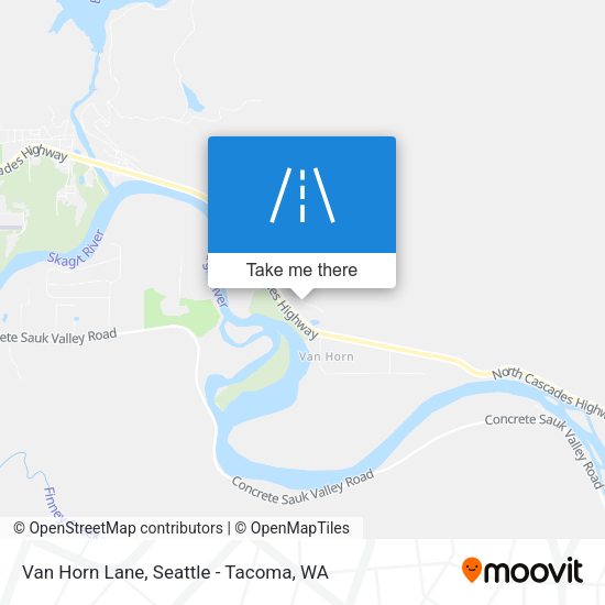 Van Horn Lane map