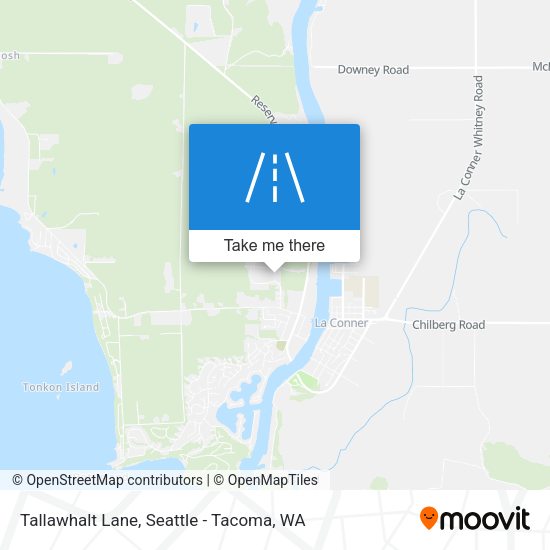 Tallawhalt Lane map