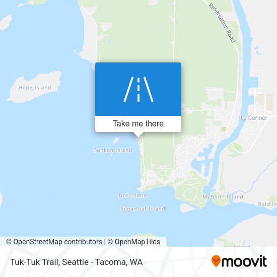 Mapa de Tuk-Tuk Trail