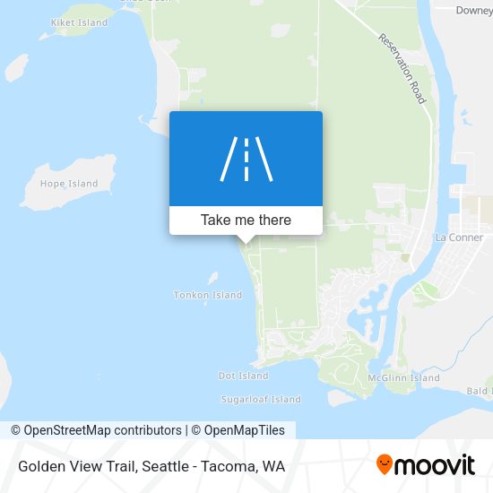 Mapa de Golden View Trail