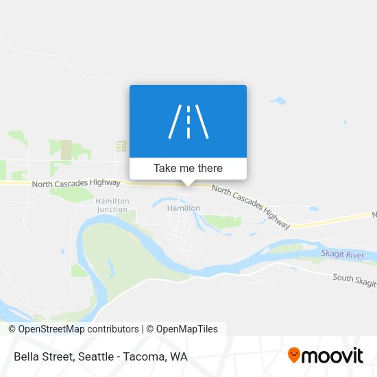 Bella Street map