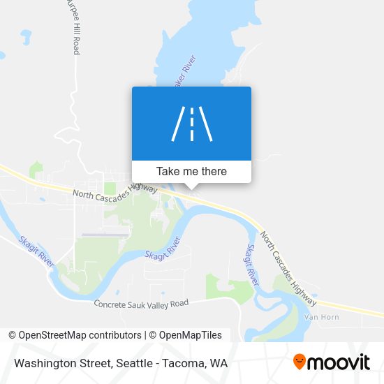 Washington Street map
