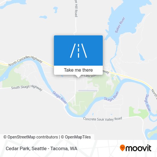 Cedar Park map