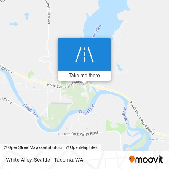 White Alley map