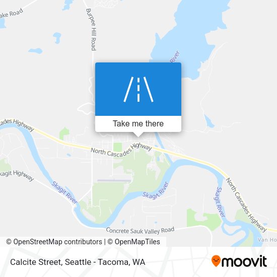 Mapa de Calcite Street